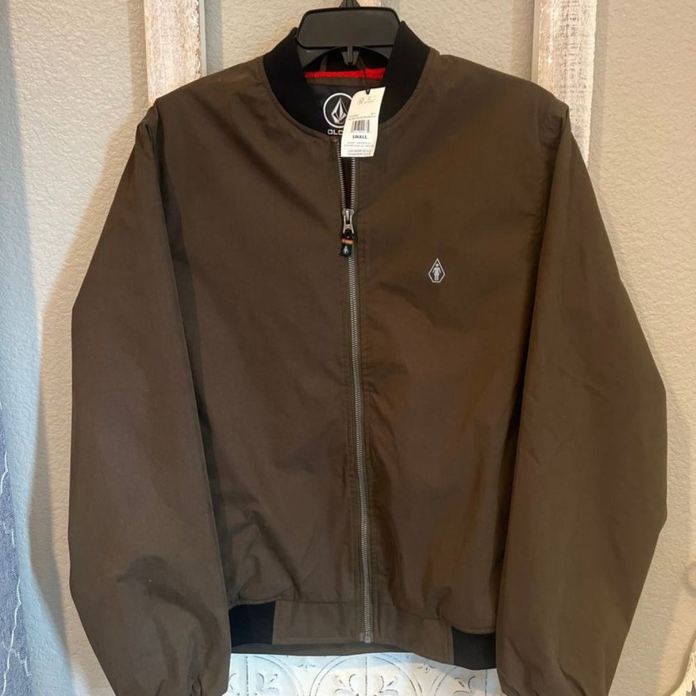Sm New (NWT) Volcom Men's X Girl Skateboards Jacket Brolive: Men's Small